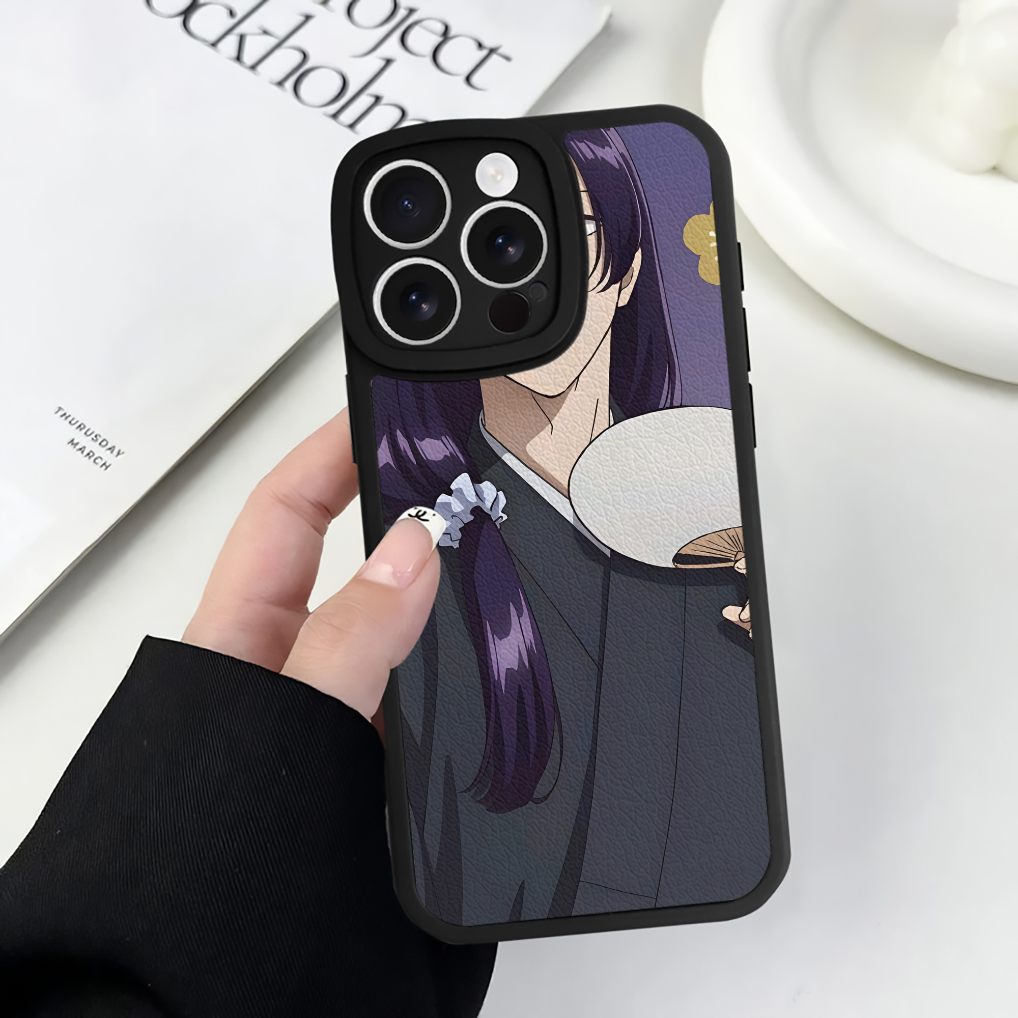 薬屋のひとりごと The Apothecary Diaries 【iPhone 16シリーズ対応】シリコンスマホケース（レザー調） 材質：シリコン